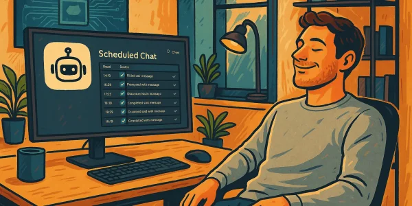 Scheduled Chat: Automate Your Routine Tasks with AI